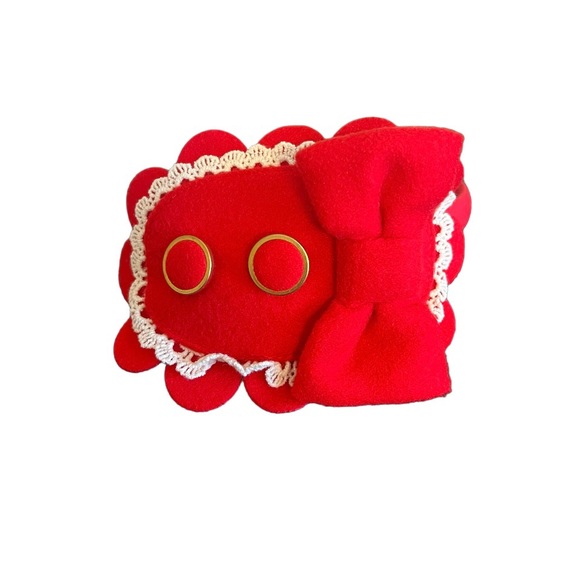 Pettigirl Red Headband Valentines Christmas Holiday Party Accessory Ages 4+ - Picture 5 of 6